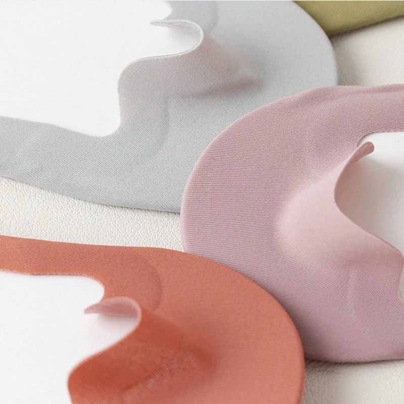 1 Đôi Tất Lụa Lạnh Năm Ngón Siêu Mỏng Thoáng Khí Chống Ma Sát