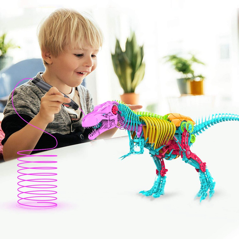 Set 20 Cuộn Dây Ruột Bút In 3D 1.75mm 20 Màu Sắc Ngẫu Nhiên°CQuà Tặng Cho Trẻ Em