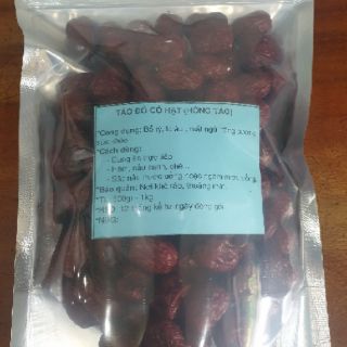 TÁO ĐỎ CÓ HẠT# TL GÓI 500GR# HSD 12 THÁNG
