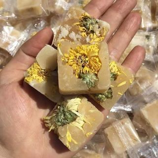 Trà hoa cúc vàng đường phèn 500gr