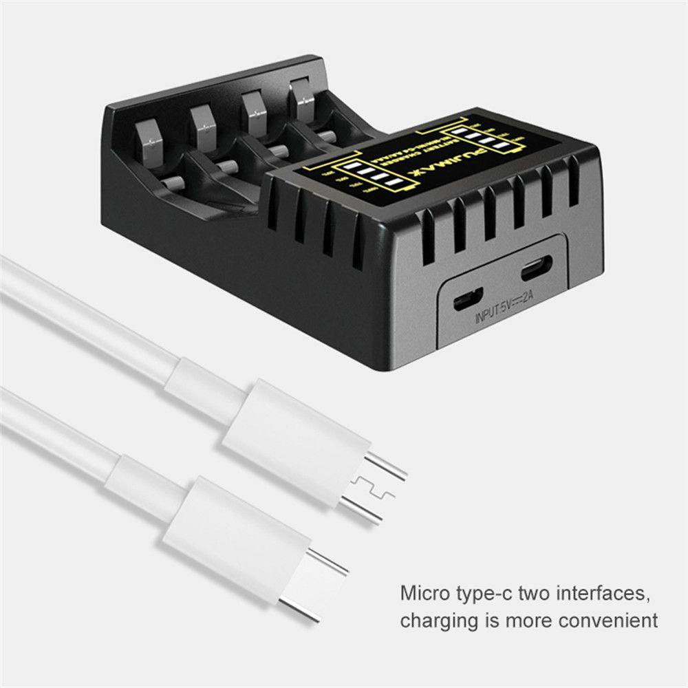 BTLIMER Đế Sạc Pin Nhanh Thông Minh Cho Pin AA AAA NI-CD NI-MH