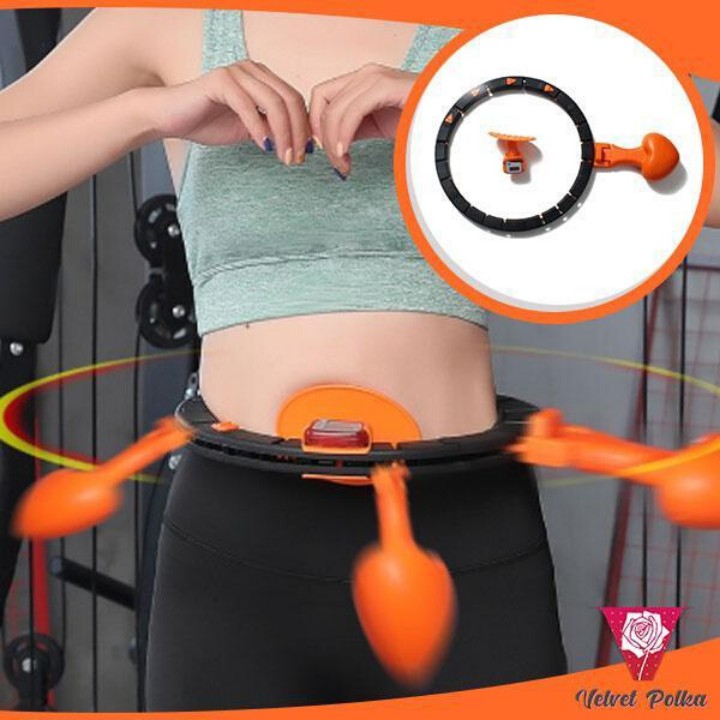 Vòng Lắc Giảm Eo Hula Thông Minh Có Đồng Hồ đo vòng lắc #6