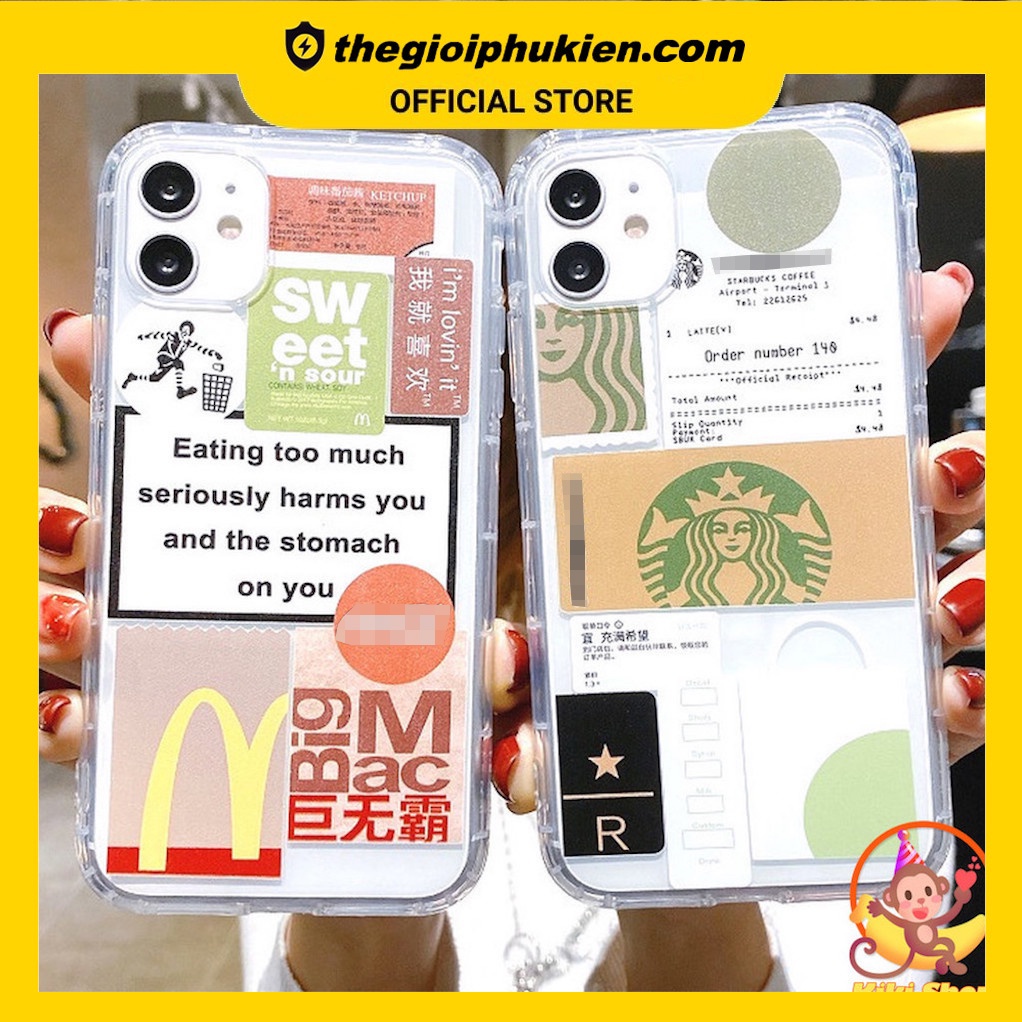 Ốp lưng iphone silicon dẻo trong suốt Thời Trang Cho iPhone 6 đến 14promax - t57