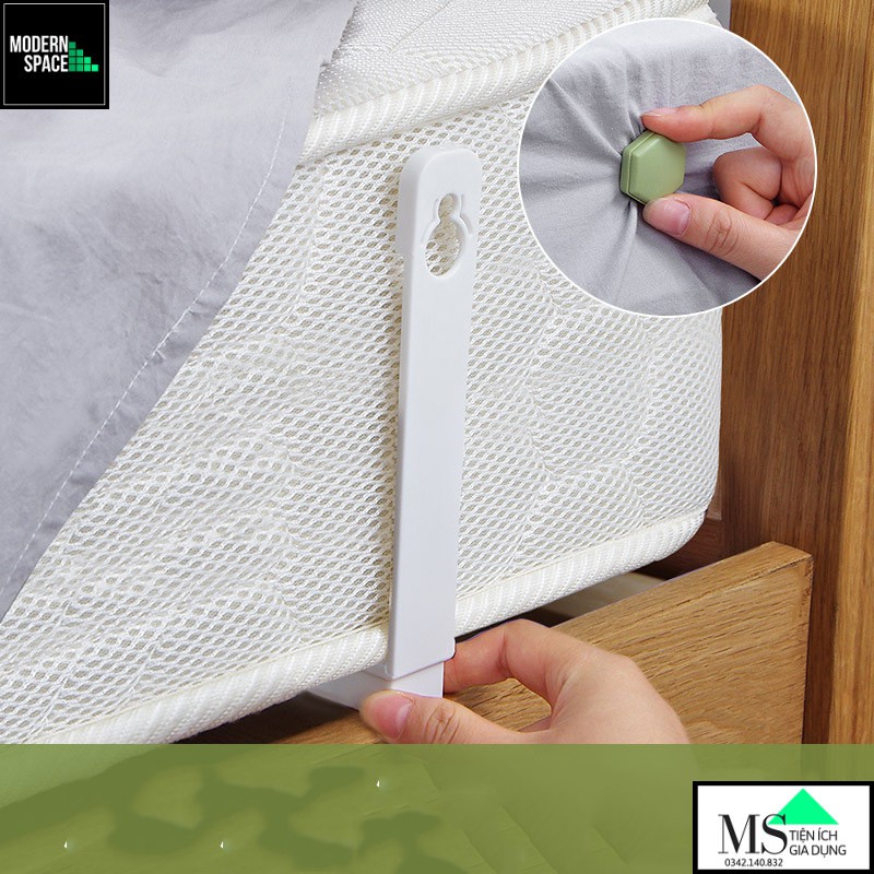 Bộ 4 Kẹp chống chượt ga giường và đệm GD008