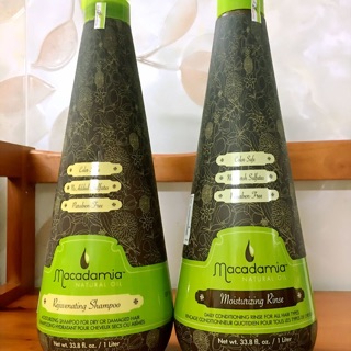 Cặp dầu gội và xả MACADAMIA