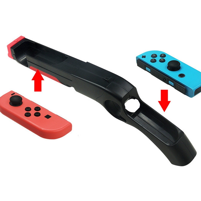 Súng gắn tay cầm điều khiển Nintendo Switch tương thích với nhiều trò chơi