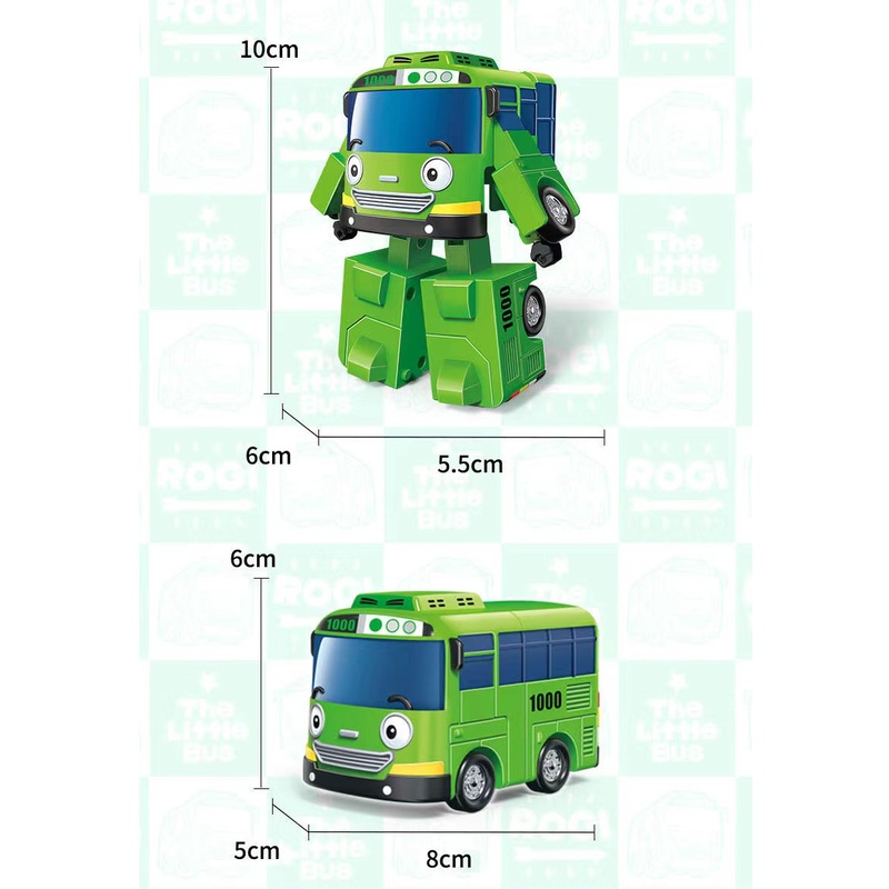 Đồ Chơi Xe Buýt Biến Hình Thành TAYO Hàn Quốc