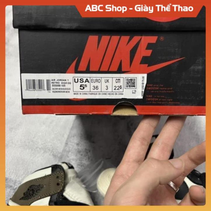 Giày Sneaker Cổ Cao - Jordan 1 Dark Mocha Bản Cao Cấp