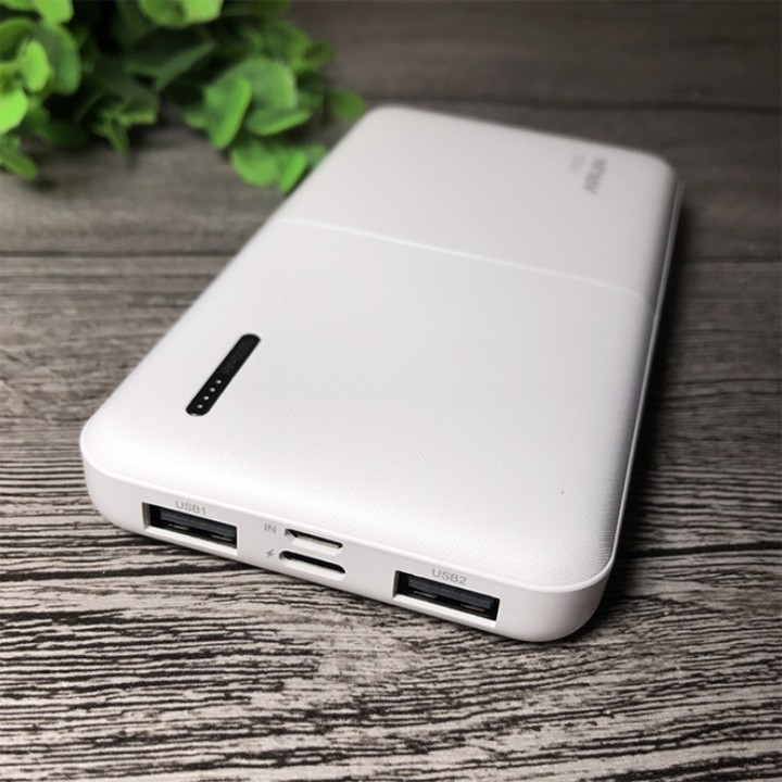 Pin dự phòng Arun mini 3 10000mah Cổng TypeC – Sạc dự phòng siêu mỏng 2 cổng Type C Micro USB youngcityshop 30.000