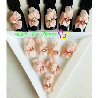 Hoa bột nỗi 4D (20k/cặp) | Cúc gân