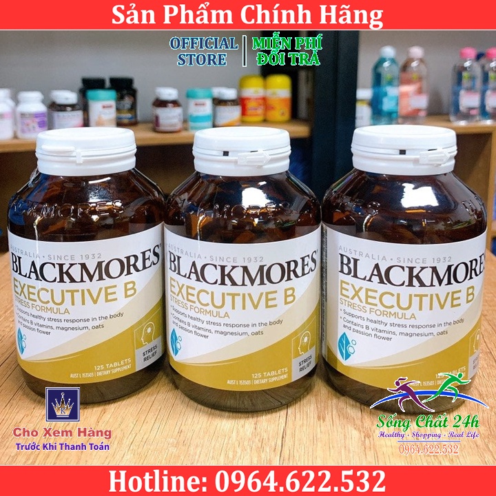 Viên Uống Giảm Stress Blackmores Executive B Stress Formula Của Úc
