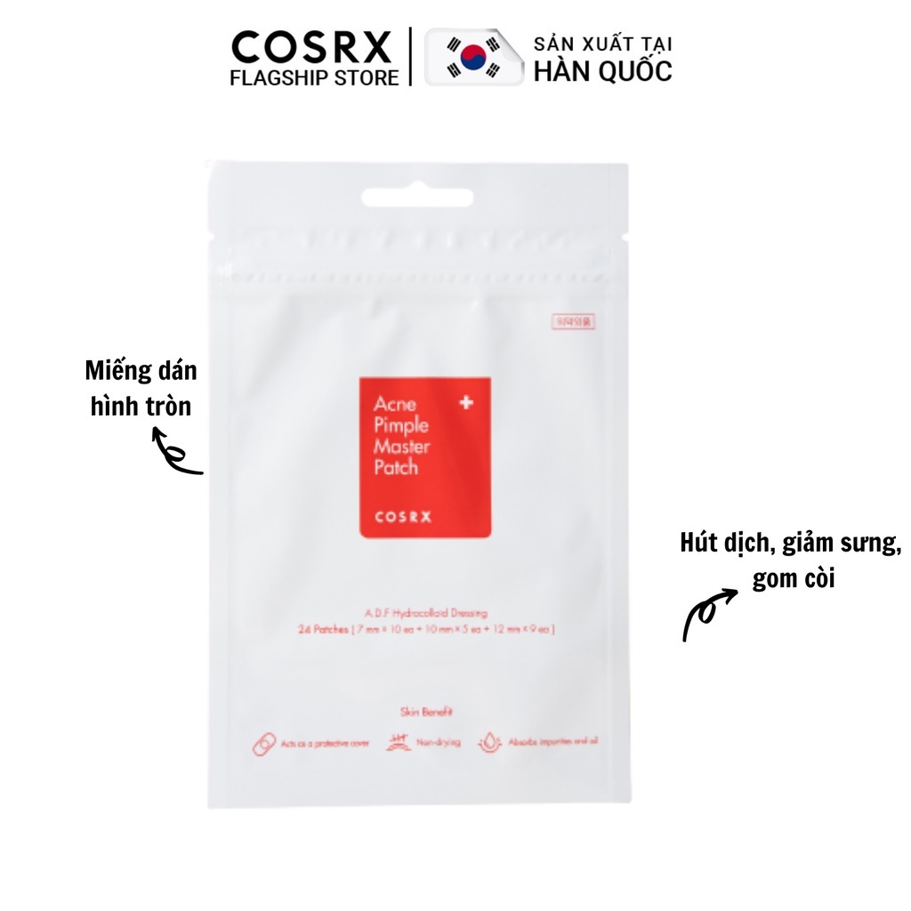 Dán Mụn COSRX Acne Pimple Master Patch 24 miếng