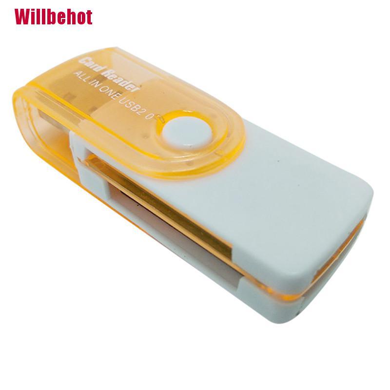 Đầu đọc thẻ nhớ 4 trong 1 tốc độ cao dành cho MS MS-PRO TF MICRO