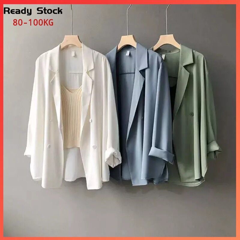 ❤️❤️Áo khoác vest tay dài dáng rộng thời trang cho nữ size S-3XL