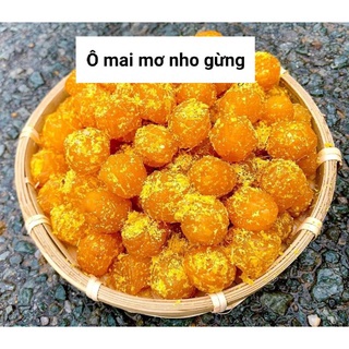 1Kg ô mai mơ gừng chua ngọt dẻo hàng loại 1