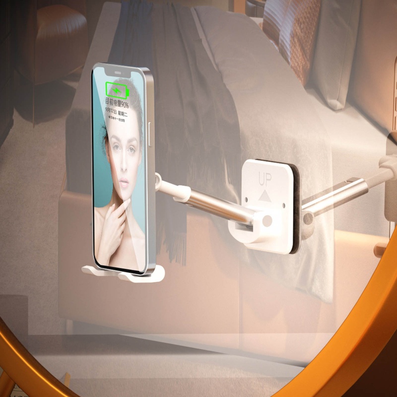 Giá Đỡ Điện Thoại Gắn Tường Có Thể Điều Chỉnh Tiện Dụng Cho Phòng Tắm / Nhà Bếp