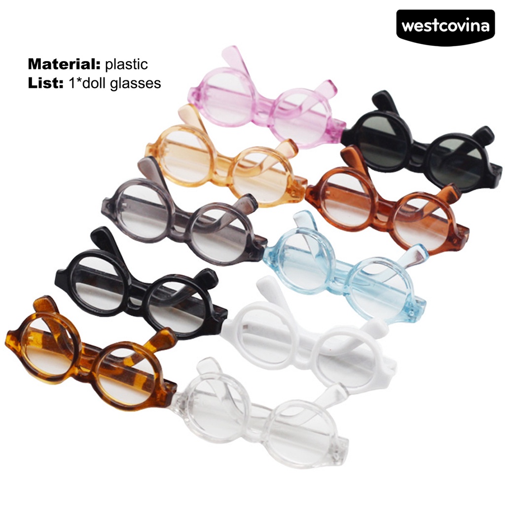 Mắt Kính Búp Bê Trong Suốt Dễ Thương Cho Bé Gái