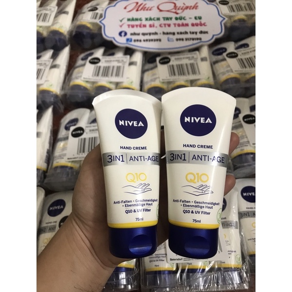 KEM TAY Mẫu mới Nivea Q10