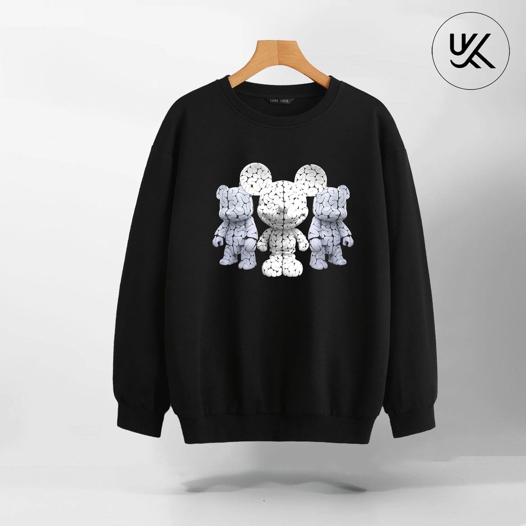 Áo Nỉ SWEATER Nikolas Oversize, Chất Nỉ Bông cao cấp, Dài Tay Form Rộng, Unisex Nam Nữ. KKim Shop