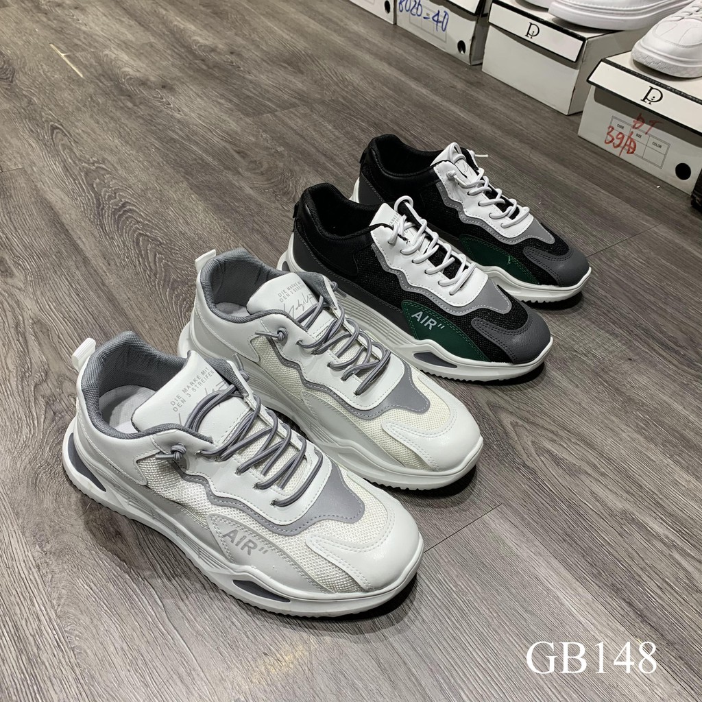 Giày Sneaker nam phong cách thể thao tăng chiều cao thoáng khí  - GB148 giaynamdep