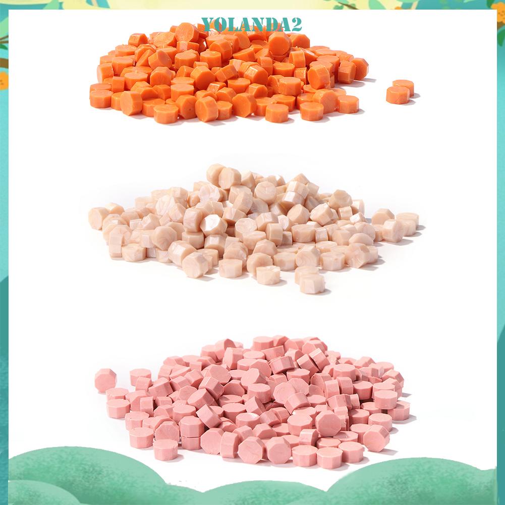 Set 100 Hạt Đóng Dấu Bát Giác Phong Cách Retro