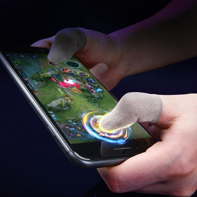 Găng Tay Chống Mồ Hôi Siêu Mỏng Thoáng Khí 0 01 0 5mm Hỗ Trợ Chơi Game Trên Điện Thoại