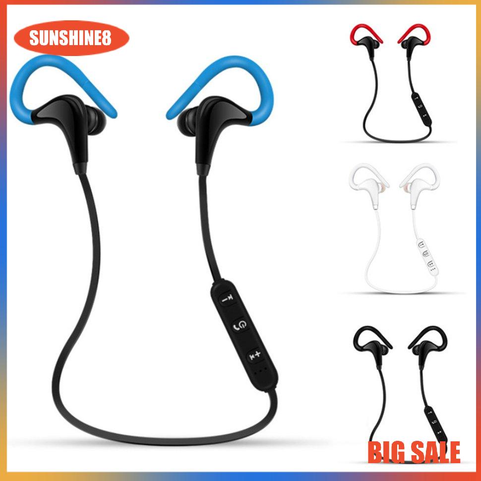 【SUN】BT-01 Wireless Earphone Stereo Ear-hook Sports Noise Reduction Earphones