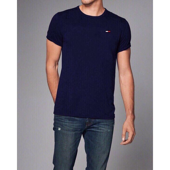 Áo thun nam tay ngắn, cổ tròn vải cotton mịn co giãn 4 chiều