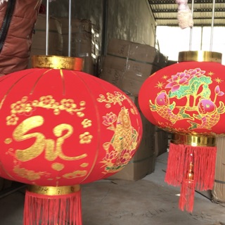 Đèn lồng treo tết 60cm-80cm- 1 m
