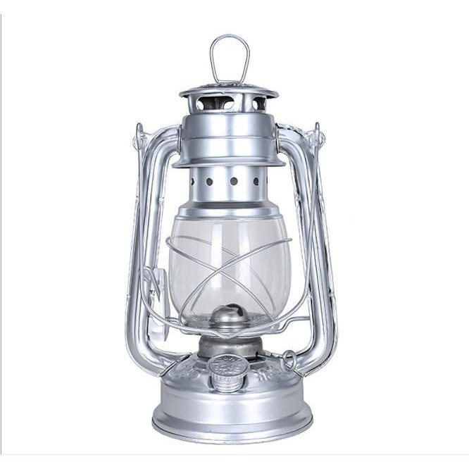 TẶNG 2 BẤC-Đèn bão đèn dầu chống bão nhiều màu cao 24.5cm thắp dầu