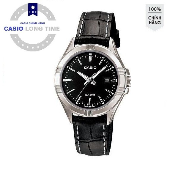 Đồng hồ nam Casio LTP-1308L-1AV Chính Hãng - Dây Da - Pin 3 năm