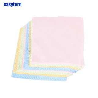 Set 10 khăn lau mắt kính bằng sợi microfiber