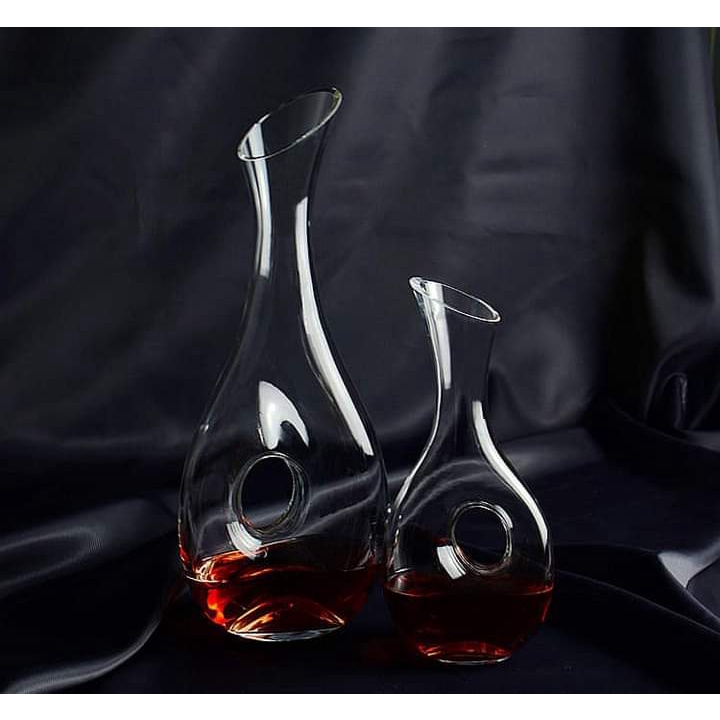 Bình thở vang - Decanter kiểu dáng ốc sên thẳng dung tích 1200ml