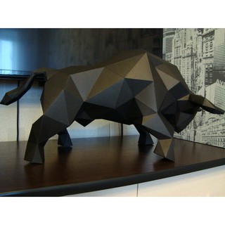 Mô hình giấy Bò tót