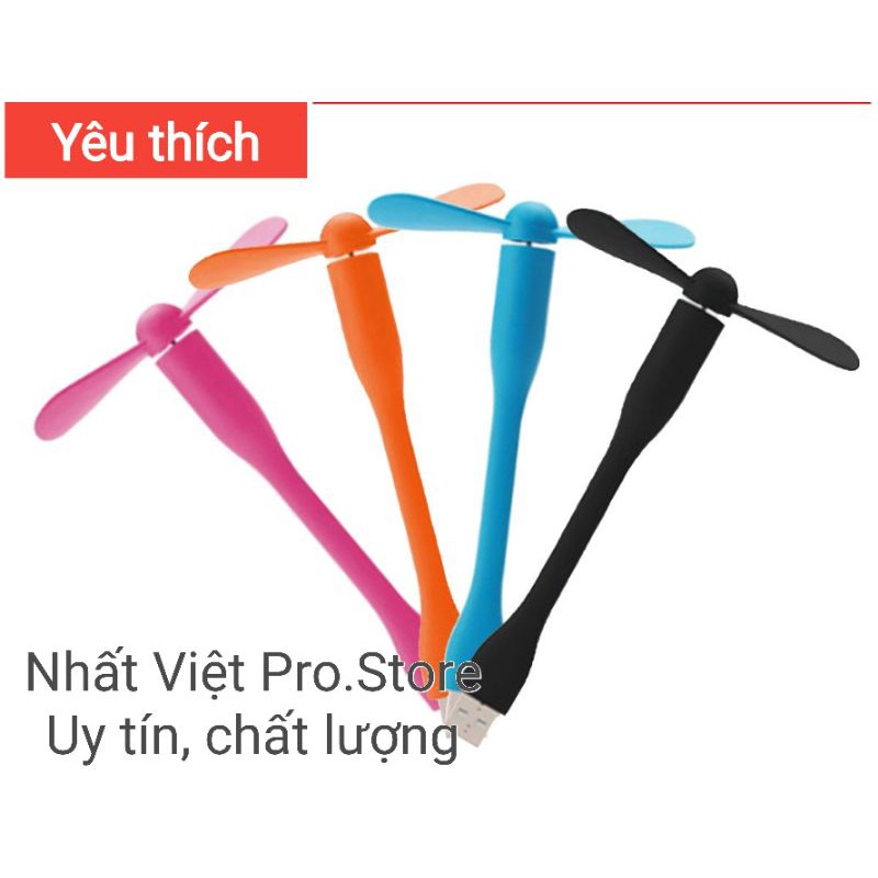 Quạt USB Mini 2 Cánh siêu dẻo | BigBuy360 - bigbuy360.vn