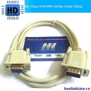 Dây cổng com DB9 Rs232 kết nối lập trình các loại HD1