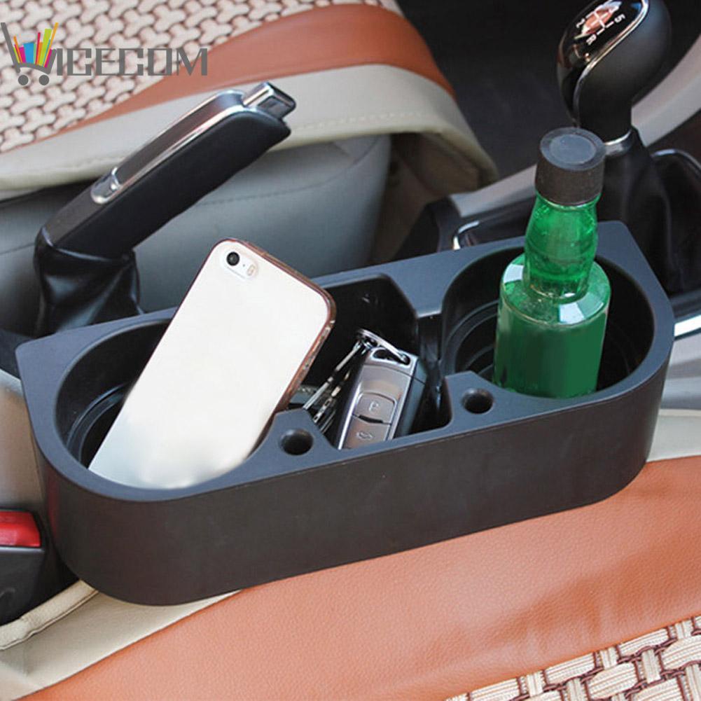 Khay để chai nước thức ăn gắn ghế ngồi ô tô tiện lợi loa bluetooth