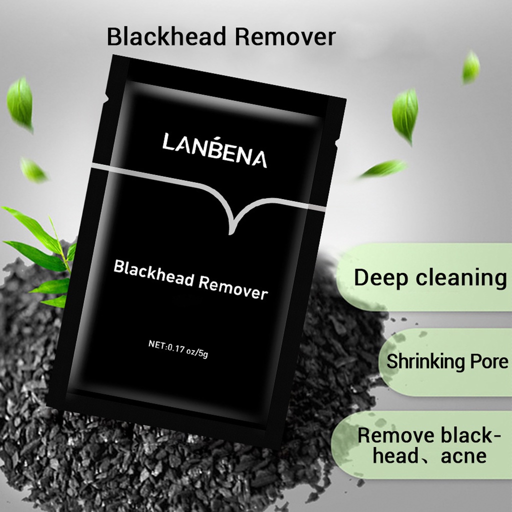 Mặt Nạ Hỗ Trợ Giảm Mụn Đầu Đen Làm Sạch Sâu Se Khít Lỗ Chân Lông Dành Cho Unisex