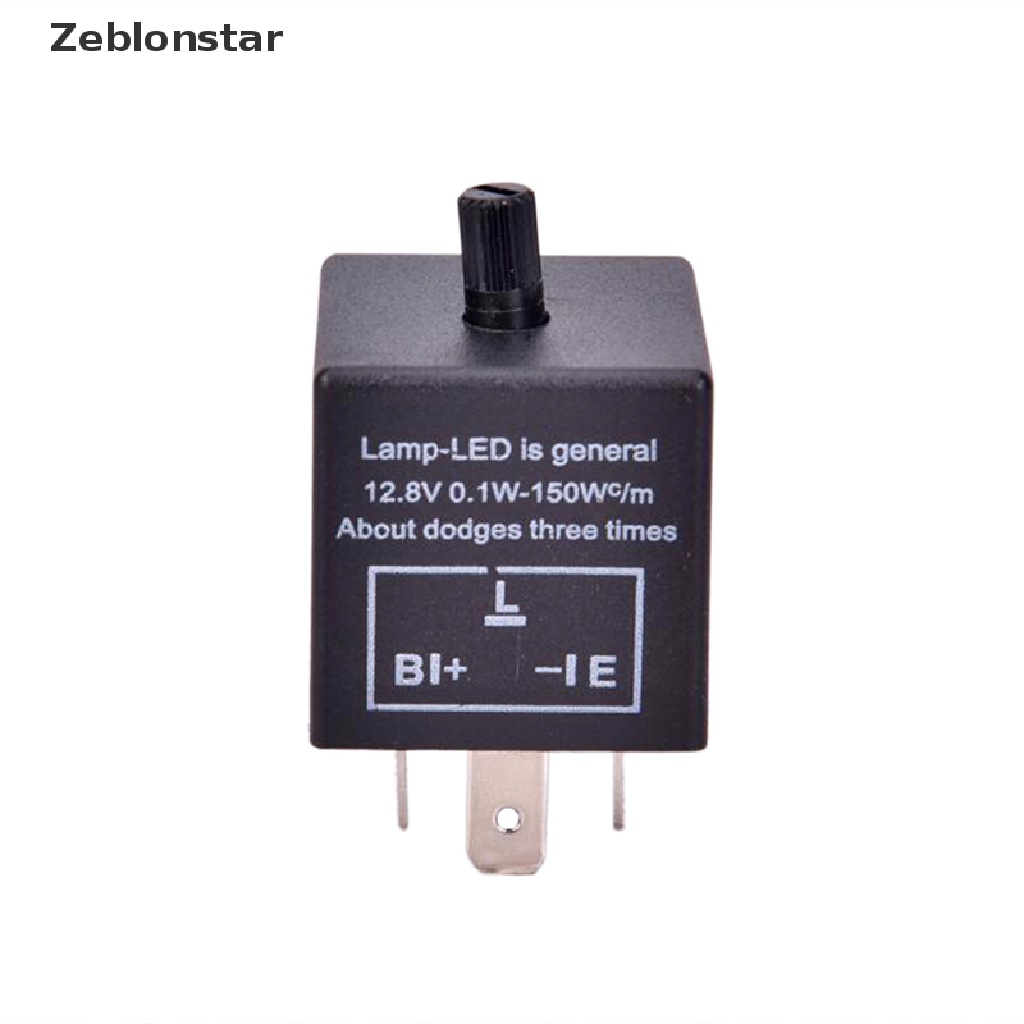 Rơ Le Điều Chỉnh Đèn LED Tín Hiệu 12V 3-Pin Cho Xe Hơi CF13