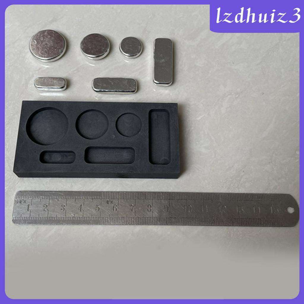 Khuôn Đúc Graphite Ingot Vàng / Bạc Chống Dính lzdhuiz3