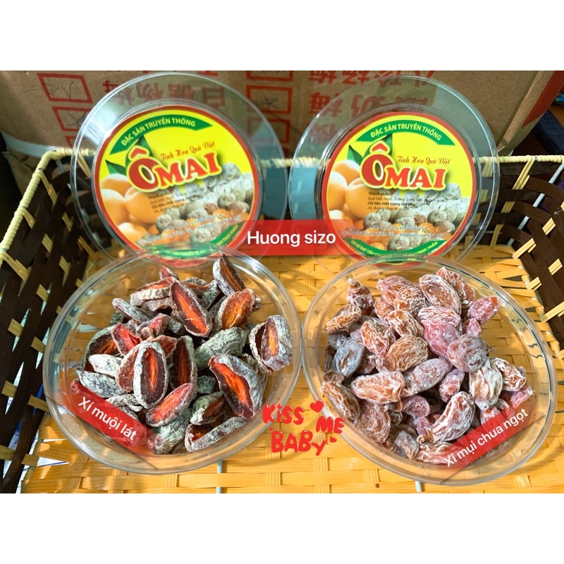 Ô Mai Đào Không Hạt  đồ ăn vặt