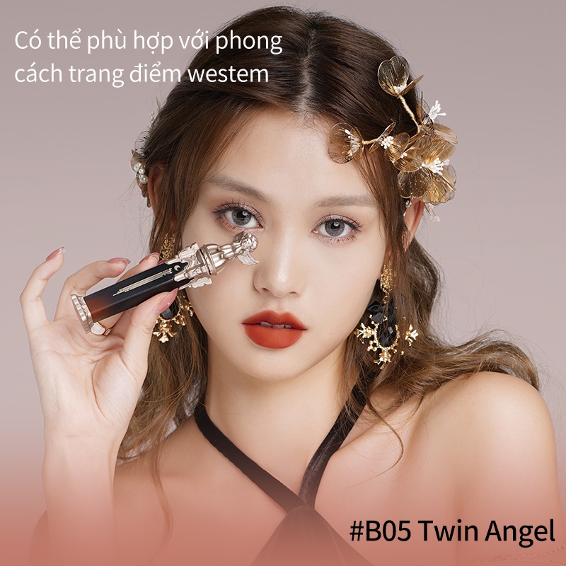 Son môi Flower Knows lâu trôi thiết kế vỏ hình thiên thần nhỏ sang trọng 14 màu sắc tự chọn 4g