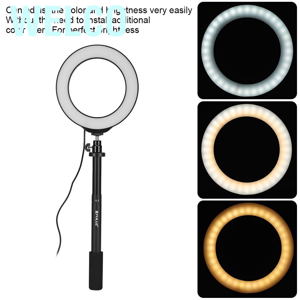 Vòng Đèn Led Puluz Di Động Có Giá Đỡ Ba Chân Hỗ Trợ Chụp Ảnh / Quay Phim Trực Tiếp | BigBuy360 - bigbuy360.vn