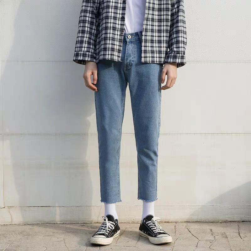 Quần JEAN Nam HÀN QUỐC quần baggy jeans mã 2222 Kun Shop | BigBuy360 - bigbuy360.vn