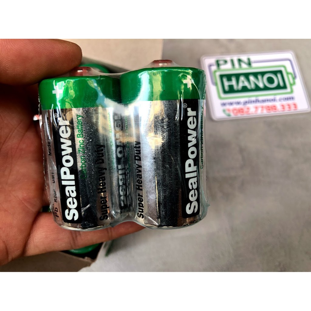 Hộp 12 pin đại SealPower Carbon Zinc R20P UM1 1.5V