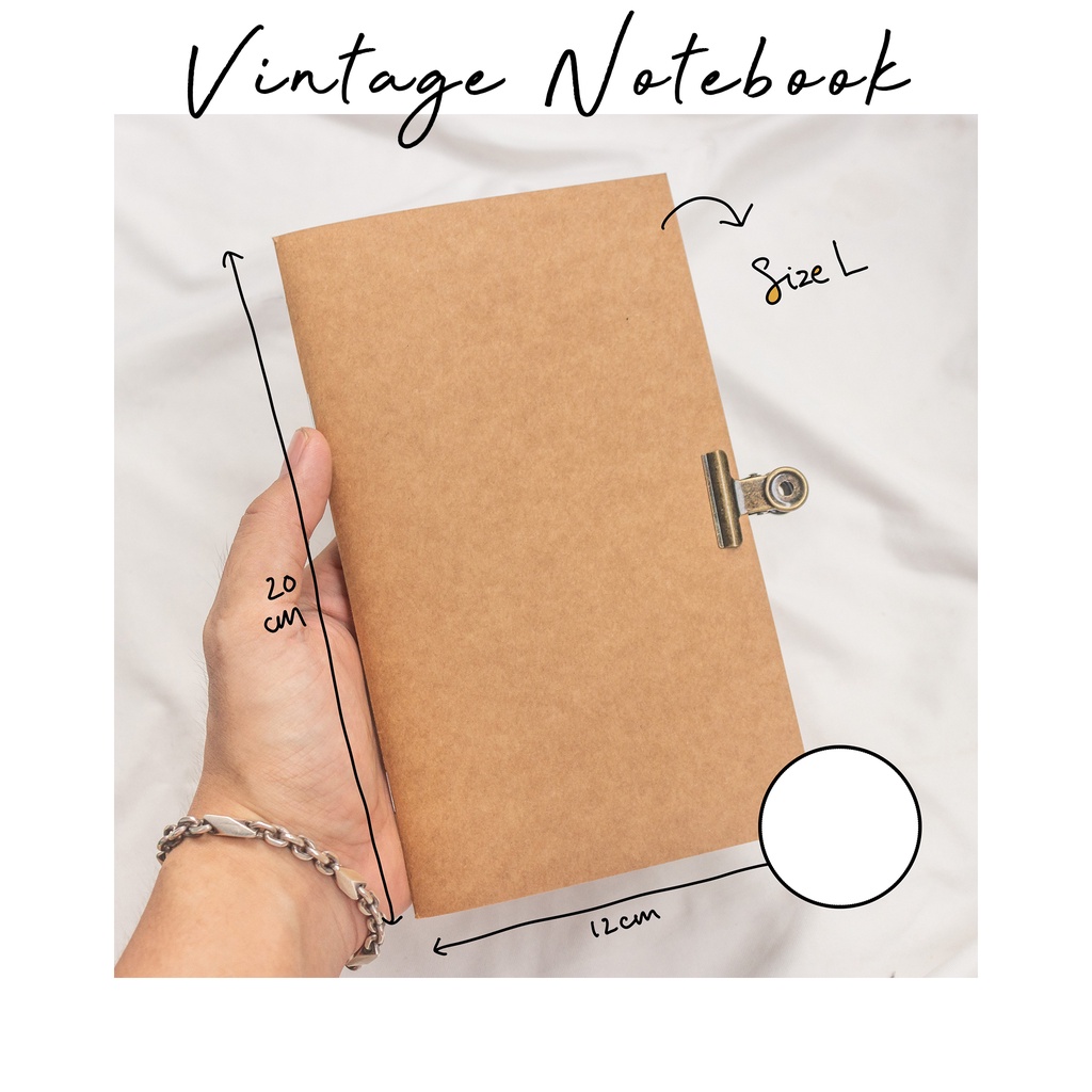 Sổ Tay Giấy Trắng Handmade - NOMAD GARDEN
