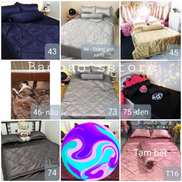 Tấm drap phi lụa, ga phi lụa lẻ ( ko có vỏ gối) - M2 M4 M6 M8 | BigBuy360 - bigbuy360.vn