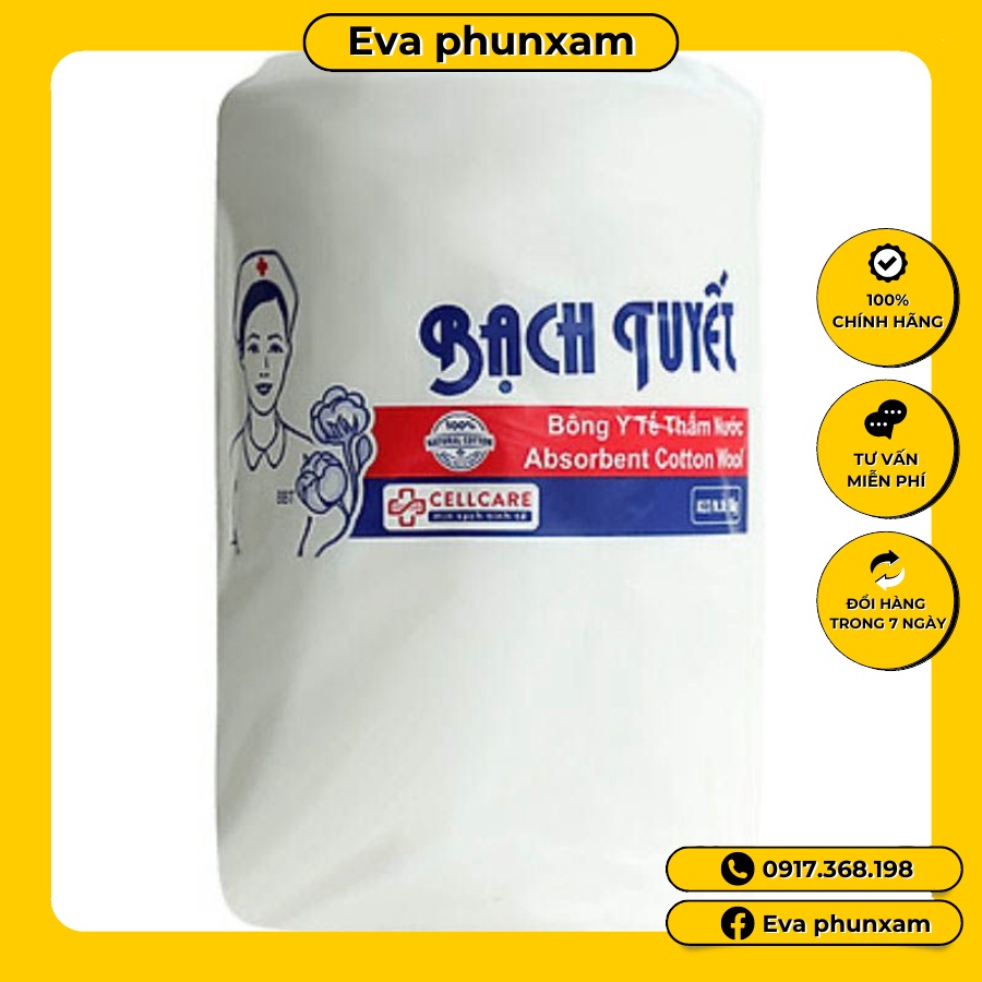 Bông bạch tuyết cuộn 1kg