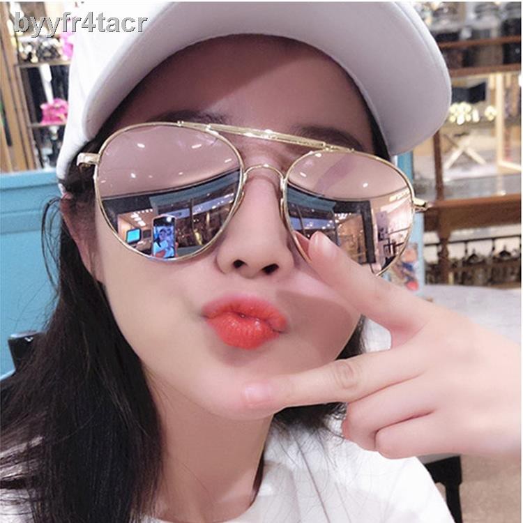 Ray Ban Phạm Băng Cùng Kính râm Nữ Triều 2021 Cặp đôi mới cận thị mặt dài Sao Hàn