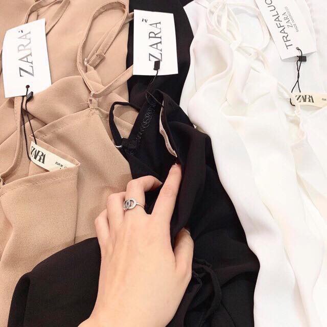 Váy Đũi Hai Dây Suông Dài Sexy  Đầm Nữ 2 Dây Form Rộng Trơn Basic